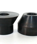 30 Degree Bead Roller Die Set For Sheet Metal, Fits Most Bead Rollers With 22mm Shafts, heat-treated tool steel, side view.
