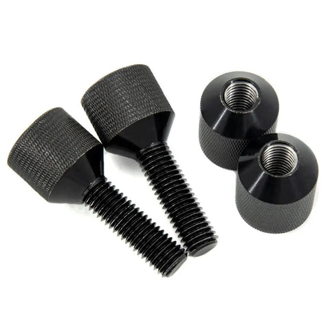 1/8 Inch Flange Alignment Pin 4 Pack Heavy Duty Aluminum Two Hole Locating Pins For Jig Fixture Positioning Tools And Machining Projects