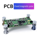 Adjustable PCB Holder With Heat Resistant Base For Soldering And Circuit Board Repair, Strong Hold No Slip Clamp shown