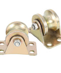 32mm Sliding Gate Roller U Type Groove Wheel Built Tough With Heavy Duty Steel Track Rail for Industrial Machines Carts and Doors