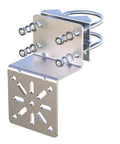 Pole Mount Bracket Anti Vibration For Security Cameras And PTZ Domes, Rock Solid Universal Wall Mount Kit With 3mm Aluminum