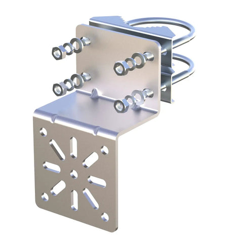 Pole Mount Bracket Anti Vibration For Security Cameras And PTZ Domes, Rock Solid Universal Wall Mount Kit With 3mm Aluminum
