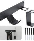 Heavy Duty Wall Mount Jack Holder For Hydraulic Floor Jacks Sturdy Steel Bracket Wall Rack Storage For Garage Or Workshop