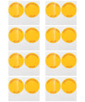 Emergency Stop Sign Stickers For Industrial Machinery 2.44 Inch Self Adhesive Labels 8 Pack High Visibility Safety Decals
