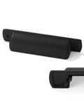 10 Pack Black Cup Pulls 3 Inch Center To Center Drawer Pulls Matte Black Cabinet Hardware for Kitchen Cabinets, side view