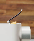 One Touch Automatic Milk Coffee Brewer With Integrated Frother For Barista Level Espresso detailed view of the capsule holder.