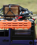 1/10 RC Crawler Accessories Storage Box Wood Box Luggage Net Fuel Box Shovel Fire Extinguisher Recovery Board For Traxxas TRX4 Axial SCX10 Redcat Gen 7 8 Black
