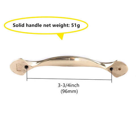Heavy Duty Zinc Alloy Cabinet Pulls And Drawer Knobs Knockout Amber Gold Finish, 96mm kitchen handle, solid 51g weight.