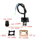 Fuel Tank Sensor Float Kit With 3 Pin Connector For GY6 50cc 125cc 150cc Scooters Mopeds And ATVs Fits TaoTao Jonway Roketa And Engines