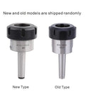Precision Mt2 Shank Collet Chuck Holder For Cnc Lathe Milling, showing new and old models with 40CR carbon steel design.