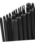 Ergonomic Transfer Punch Set 28 Pieces For Mechanics With Positioning Punches In Steel Tools For Machinists Pro Grade Durable Anti Corrosion Finish