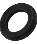 10 Inch Tubeless Scooter Tire 10x2.50 60-85-6 Off Road Replacement For Electric Scooters And Skateboards Durable Black Rubber