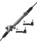 Rack And Pinion Kit With Sensor For Buick Enclave Chevy Traverse GMC Acadia Saturn Outlook Complete Power Steering Assembly With Two Outer Tie Rods Variable Assist Steering EVO Sensor Replacement