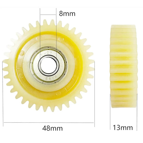 Dialed In 36T Nylon Planetary Gear Clutch Kit for E Bike Hub Motors with size dimensions 48mm and 13mm