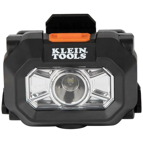 Front view of Intrinsically Safe LED IP67 Headlamp for Hazardous Areas Attaches to Hard Hats and Safety Helmets 216 Lumen High