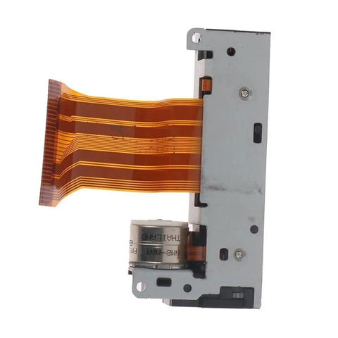 Top Shelf 58mm Thermal Printhead Replacement For Receipt Printers Plug And Play Snap In Fit showing thermal printhead with orange ribbon.