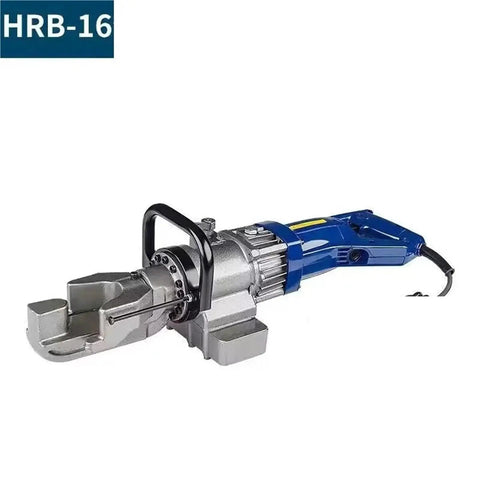 Heavy Duty 16mm Rebar Cutter And Hydraulic Bender Machine Fast Cutting Speed Portable Steel Bar Bending Tool For Construction Site with metallic design.