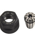 ER11 Spring Collet and Nut Kit for CNC Milling and Engraving Machines, Spring Steel Construction, High Accuracy Clamping Solution