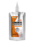High Caliber Concrete Crack Filler And Quick Set Cement Sealant Waterproof Outdoor Caulk For Driveways in 200ml pouch.