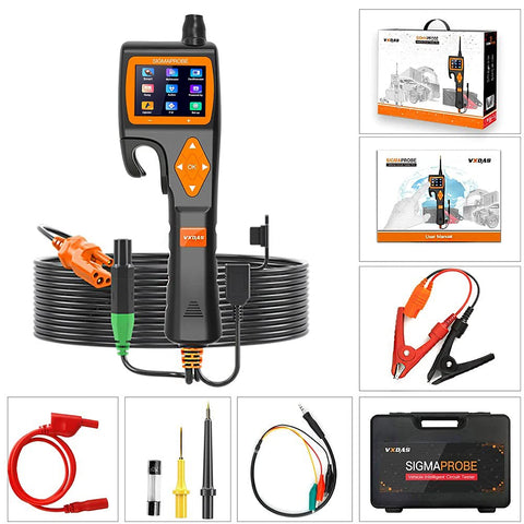 Power Circuit Tester Probe Kit Pro Grade For Automotive Use With Oscilloscope Mode 9 To 30V AC DC Current And Resistance Readings
