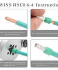 Instructions for Square Self-Adjusting Crimping Tool For AWG 23 To 10 Bootlace End Sleeves Ferrule Ratcheting Wire Crimping Pliers
