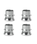 Five Eighths To One Half Inch High Misalignment Spacer Heims Rod End Ends Heim Joint Set Of Four Beefy 1045 Steel With Zinc Plating For Auto And Off Road Use Industrial Grade Corrosion Resistant Durable Precision Fit. Four zinc-plated 1045 steel high misalignment spacers for heim joints
