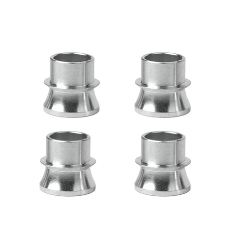 Five Eighths To One Half Inch High Misalignment Spacer Heims Rod End Ends Heim Joint Set Of Four Beefy 1045 Steel With Zinc Plating For Auto And Off Road Use Industrial Grade Corrosion Resistant Durable Precision Fit. Four zinc-plated 1045 steel high misalignment spacers for heim joints