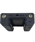 Close-up of SRS12 Linear Guide Block Kit For CNC Machines showing SRS12M1UU rail details and screws.