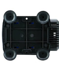 Bottom view of Hella Reliable 75W Water Cooled Circulation Pump Motor For CNC Engraver with suction feet.