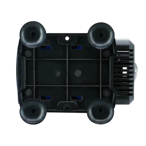 Bottom view of Hella Reliable 75W Water Cooled Circulation Pump Motor For CNC Engraver with suction feet.