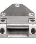 Heavy Duty Stainless Steel Hinge Built Different For Industrial And Commercial Doors With Five Hundred Kilogram Load Rating, close-up view.