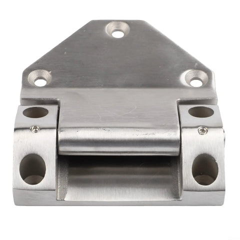 Heavy Duty Stainless Steel Hinge Built Different For Industrial And Commercial Doors With Five Hundred Kilogram Load Rating, close-up view.