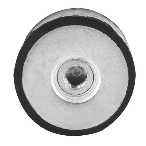 4 Pack Anti Vibration Bobbin Isolators For Automotive Heavy Machinery And Fitness Equipment Rubber Damper Absorbers NR SBR NBR CR EPDM SIL PU Materials DD40x30 M10 Mounting Options, rubber isolator with M10 threaded insert