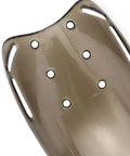 Close-up of Metatarsal Guard For Safety Footwear, Built Tough Polycarbonate Shield For Metatarsal Protection, top view