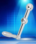 Beefy High Hardness Milling Machine Ball Handle Kit With Three Ball Crank For Bridgeport Style Mills