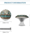Sleek Round Stainless Steel Cabinet Knobs 2 Pack For Dresser Drawers And Kitchen Cupboards Boss Modern Hardware Knob