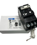 BRN230GF GFCI Circuit Breaker With Ground Fault Protection Pigtail Neutral 30 Amp 10 KAIC Two Pole 120 And 240 Volt Heavy Duty Upgrade For Home And Shop Panels, 30A breaker with pigtail