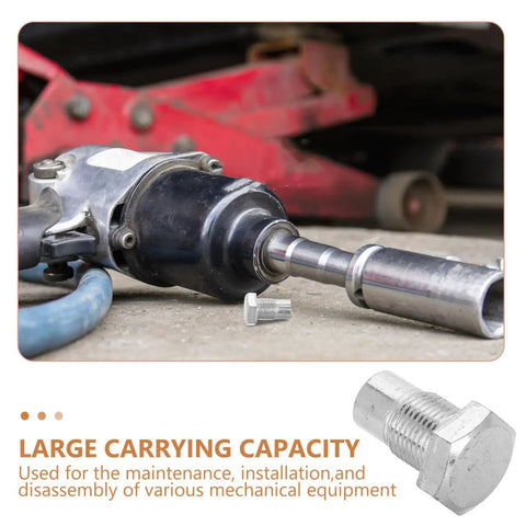 Must Have Replacement Floor Jack Handle Bolts For Hydraulic Floor Jacks Heavy Duty Pressure Rod Screws Durable Horizontal Jack Parts For Safe Quick Lifts And Easy Maintenance At Home, silver bolt