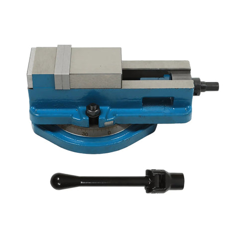 Badass 2 Inch Mill Vise Featuring A Smooth 360 Degree Swivel Base Built Tough As Nails Using Premium Cast Iron Construction For Shop Floor Clamping Tasks.