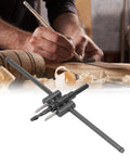 Premium Heavy Duty Circle Hole Cutter Saw Kit With Adjustable Carbon Steel Wood Drill Bit Tool For Precise 30 To 300Mm Round Cuts In DIY Lumber And Furniture Making Projects That Get You Done Fast. used on wood