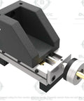 Mini Vertical Slide 90mm By 50mm For Quick Lathe Milling On Cross Slide, tool steel construction with adjustment knob.