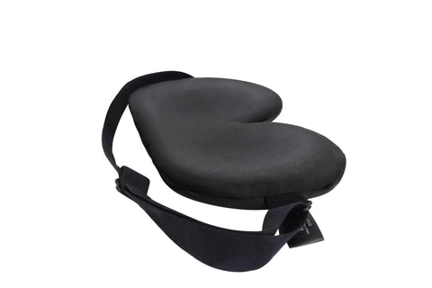 Silk Sleep Mask With Contoured Foam Padding For Light Blocking And No Pressure, Nose Bridge Curve For Ultra Darkness in black color