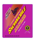 Klotz 2-stroke snowmobile synthetic lubricant label, showing product type and size.