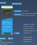 Heavy Duty Ac Dc Din Rail Power Supply 240W 48V 5A Output With Built In Active Pfc, showing input specifications and connections.