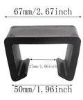 Six Pack Outdoor Patio Sectional Furniture Clips 18 By 18 And 20 By 20 Universal Aluminum Square Tube Foot Pads