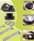 CNC Billet Aluminum Body Mount Bushings Kit For Camaro Nova Chevy II 1967-1981 No More Rattle No More Slop Tighten Up Chassis
