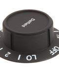 Infinite Control Knob Bagged 3234557-S Replacement Handle For Commercial Refrigeration, black finish and easy install