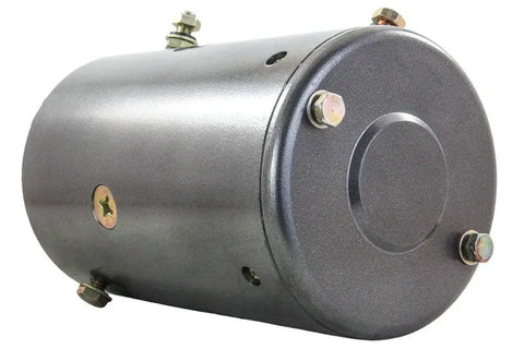 Side view of the 24V Winch Motor Replacement For Warn Series Models Including MX12085 M12000 MX10000 M10000 M8274 MRJ2506 W7621 26651 39972 39983