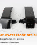 Led Rear Side Mirror Light Drl Amber Sequential Turn Signal Lamp Kit For 2014 2015 2016 2017 2018 2019 Chevy Silverado GMC Sierra 1500 2500HD 3500HD Plug And Play Full Led Side Marker Mirror Lamp 2pc with IP67 waterproof design
