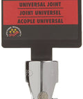 3/8 Inch Drive Universal Joint With Ball Detent For Secure Socket Retention, Polished Chrome Finish, Model 80549 packaging